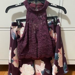 homecoming dress, I only wore it once. It is a size 5 but fits like a size 4.